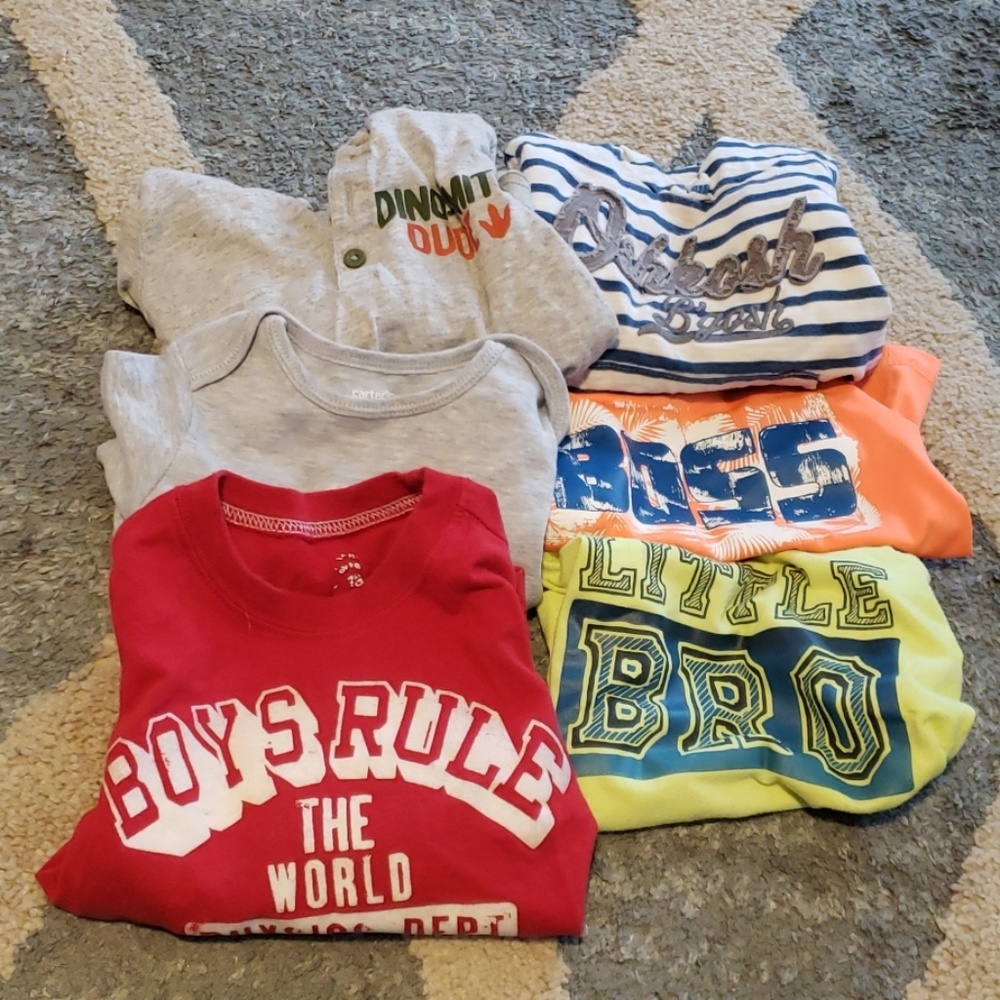 6 (18 mo) shirts